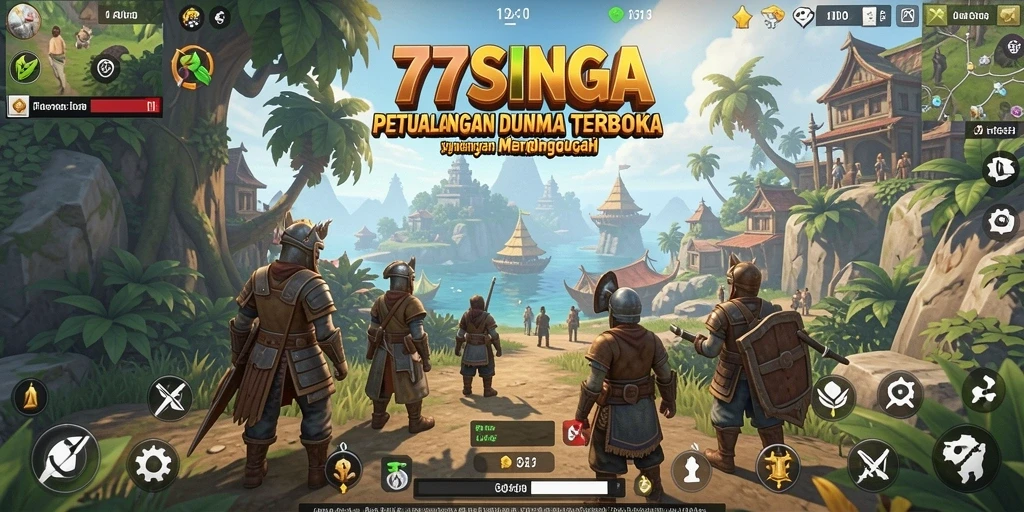 Gameplay seru dan grafik menakjubkan di 77SINGA.