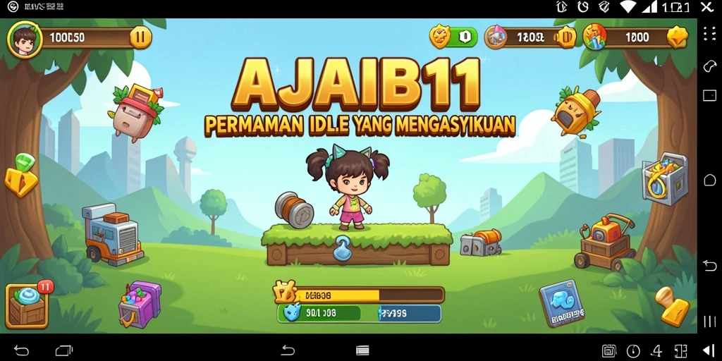 Tampilan gameplay AJAIB11 yang mengasyikkan dan interaktif.