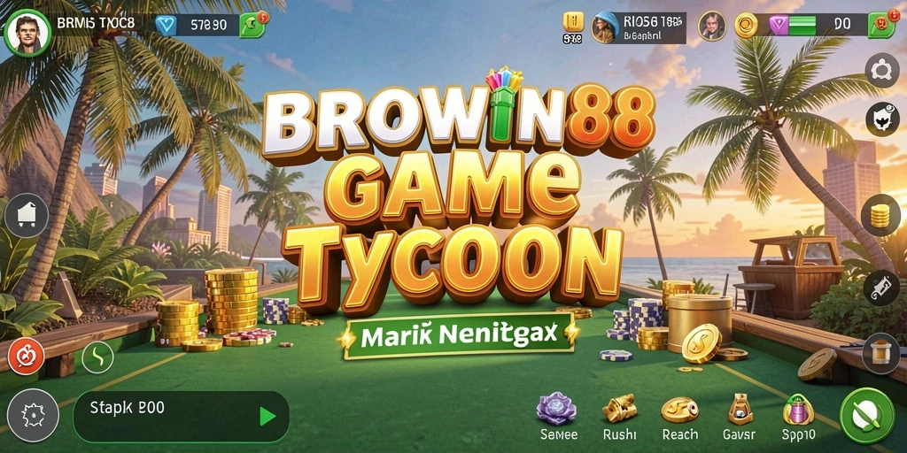 Tampilan gameplay Tycoon yang menarik dan mendebarkan.