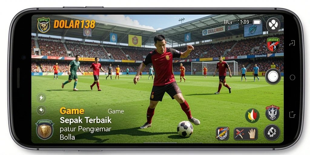 Tangkapan layar gameplay DOLAR138 menampilkan pertandingan sepak bola yang mendebarkan.