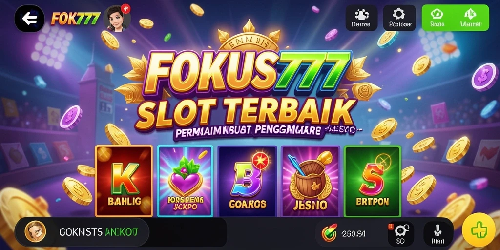 Tampilan gameplay FOKUS777 yang mendebarkan dan seru.