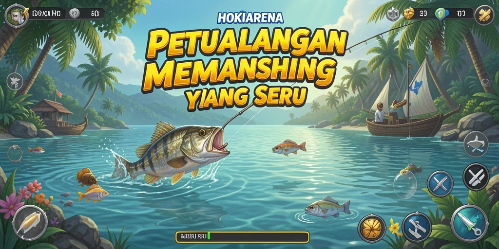 Tampilan mengejar ikan di HOKIARENA yang mendebarkan.
