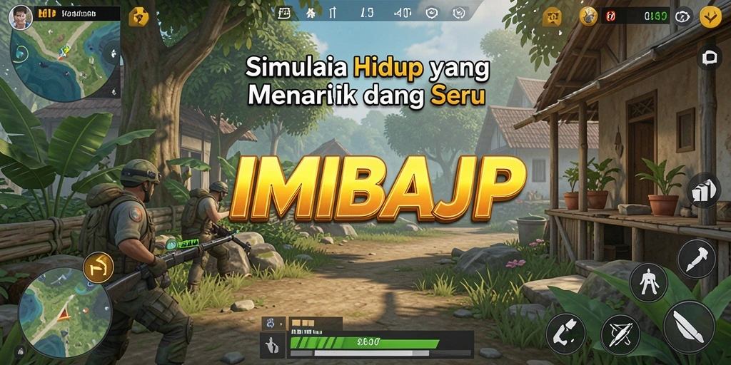 Tampilan gameplay seru dan interaktif dari IMBAJP.