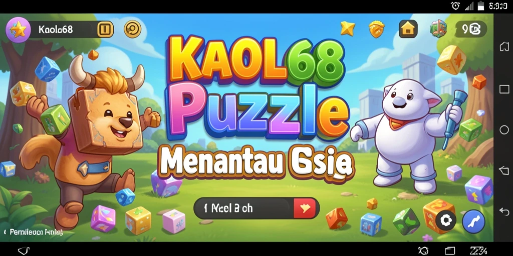 Tangkapan layar KAOL68 menunjukkan gameplay Puzzle yang menarik dan menantang.