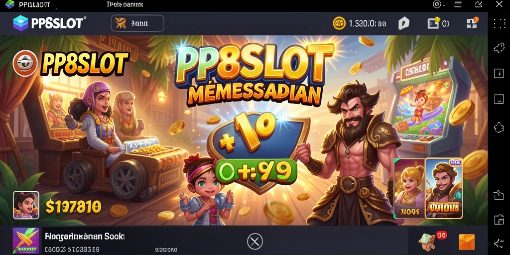 Tampilan gameplay PP8SLOT yang seru dan penuh warna.