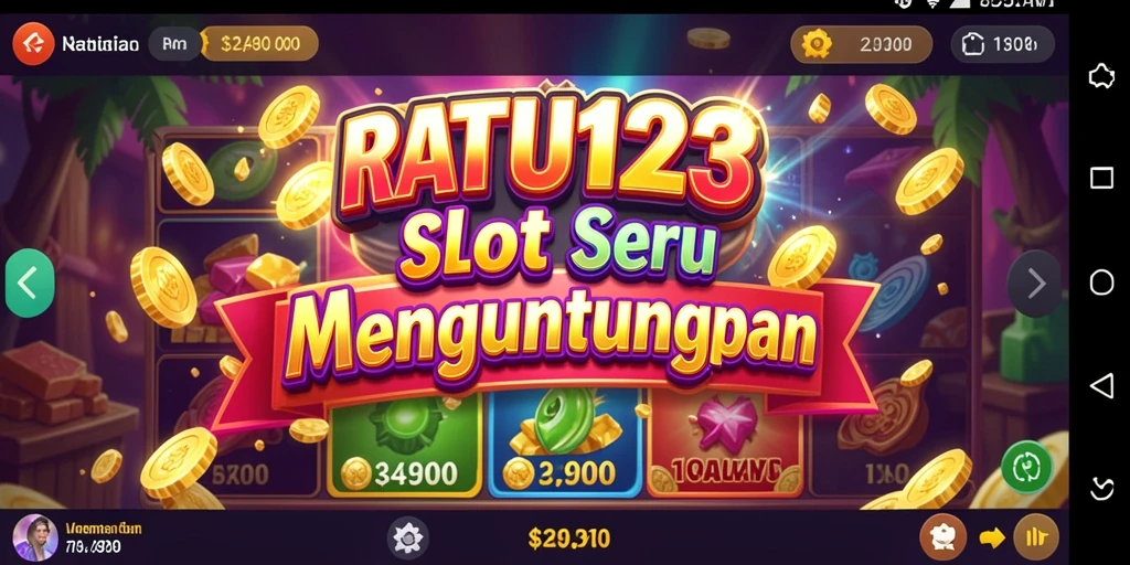 Tampilan gameplay menarik dari RATU123 yang siap memberikan pengalaman Slot terbaik.