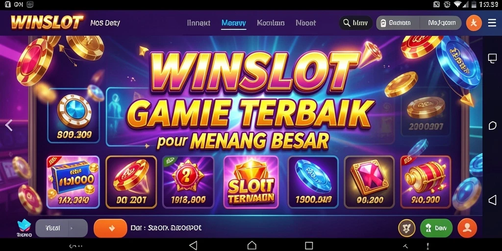 Tangkapan layar gameplay WINSLOT yang seru dan penuh warna.